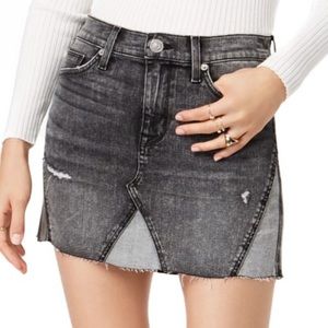 Hudson Viper Denim Mini Jean Skirt